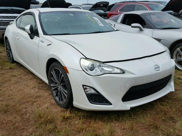 JF1ZNAA17D1727843 - 2013 TOYOTA SCION FR-S თეთრი ფოტო 1