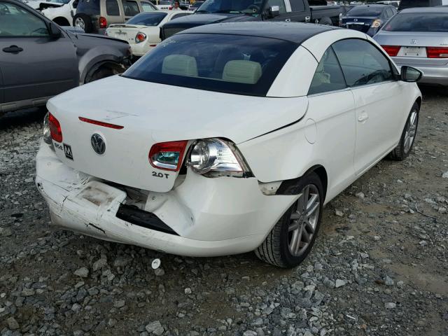 WVWFA71F69V010762 - 2009 VOLKSWAGEN EOS LUX 白色 照片 4