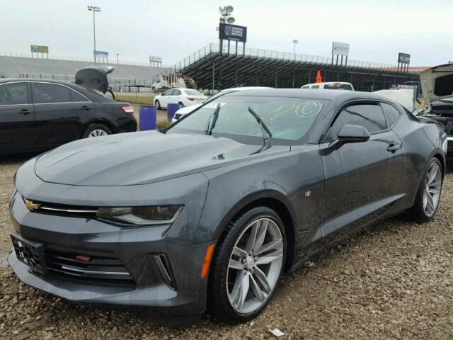 1G1FD1RS6G0183092 - 2016 CHEVROLET CAMARO LT BLACK photo 2