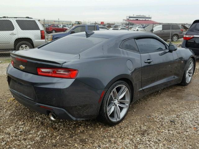 1G1FD1RS6G0183092 - 2016 CHEVROLET CAMARO LT BLACK photo 4