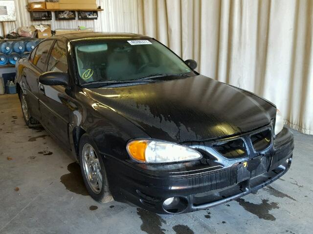 1G2NW52E84C108207 - 2004 PONTIAC GRAND AM BLACK photo 1