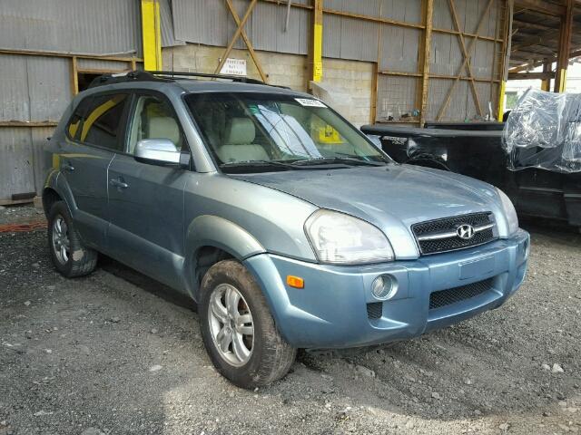 KM8JN12D67U493869 - 2007 HYUNDAI TUCSON SE GREEN photo 1