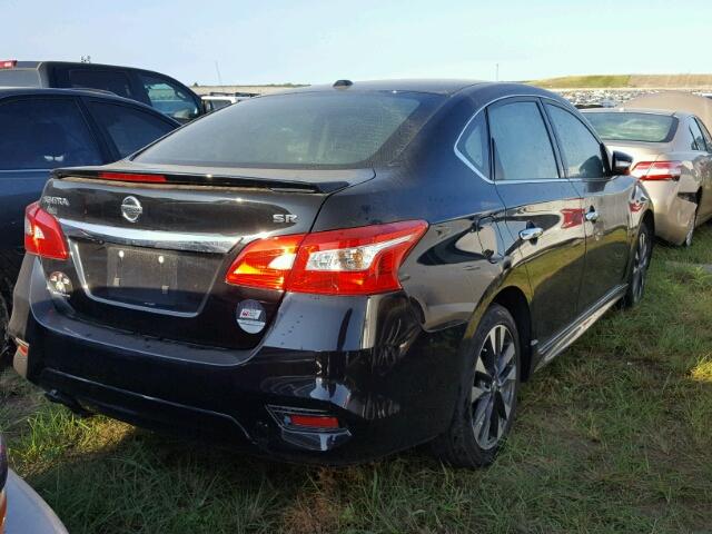 3N1AB7AP1HY250208 - 2017 NISSAN SENTRA S BLACK photo 4