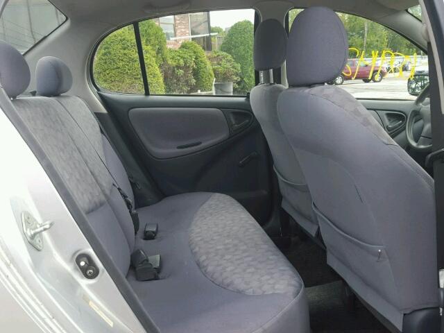 JTDBT123710103110 - 2001 TOYOTA ECHO SILVER photo 6