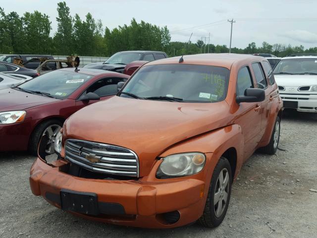 3GNDA13D58S652966 - 2008 CHEVROLET HHR LS ნარინჯისფერი ფოტო 2