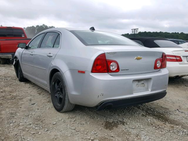 1G1ZA5EU0CF399371 - 2012 CHEVROLET MALIBU LS SILVER photo 3