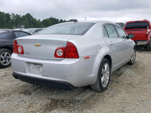 1G1ZA5EU0CF399371 - 2012 CHEVROLET MALIBU LS SILVER photo 4