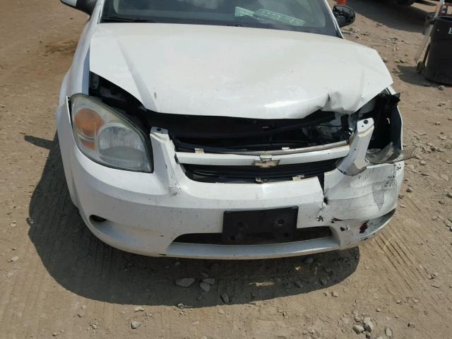 1G1AM15B377258967 - 2007 CHEVROLET COBALT SS WHITE photo 9