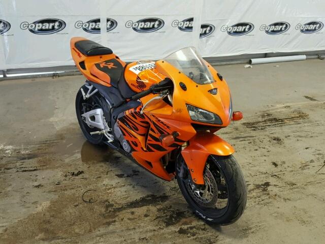 JH2PC37076M311222 - 2006 HONDA CBR600 RR ORANGE photo 1