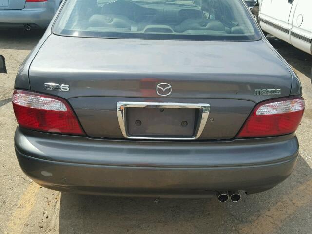 1YVGF22F525294831 - 2002 MAZDA 626 ES GRAY photo 10