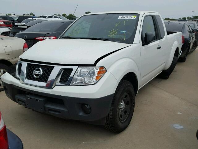 1N6BD0CT2GN741196 - 2016 NISSAN FRONTIER S WHITE photo 2