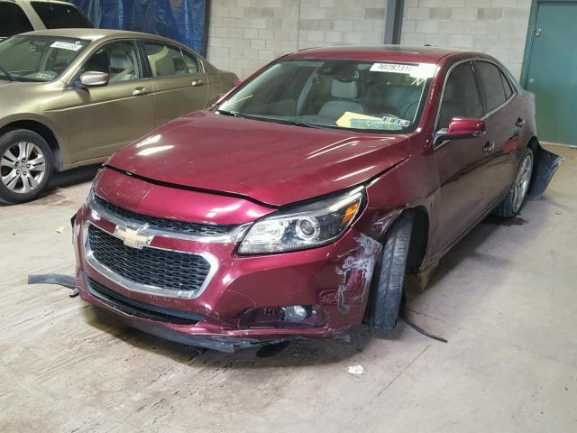1G11G5SXXFF135699 - 2015 CHEVROLET MALIBU LTZ Tünd qırmızı foto 2