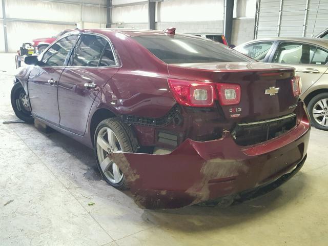 1G11G5SXXFF135699 - 2015 CHEVROLET MALIBU LTZ Tünd qırmızı foto 3