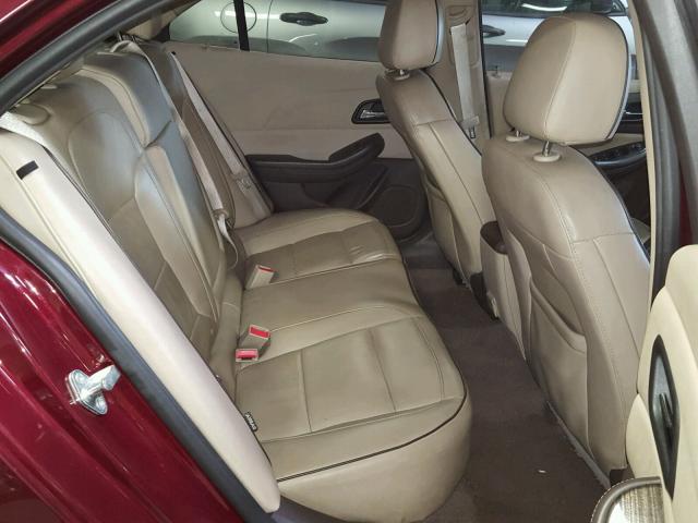 1G11G5SXXFF135699 - 2015 CHEVROLET MALIBU LTZ Tünd qırmızı foto 6
