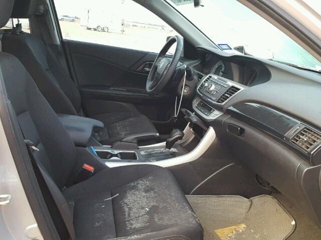 1HGCR2F54EA002872 - 2014 HONDA ACCORD SILVER photo 5