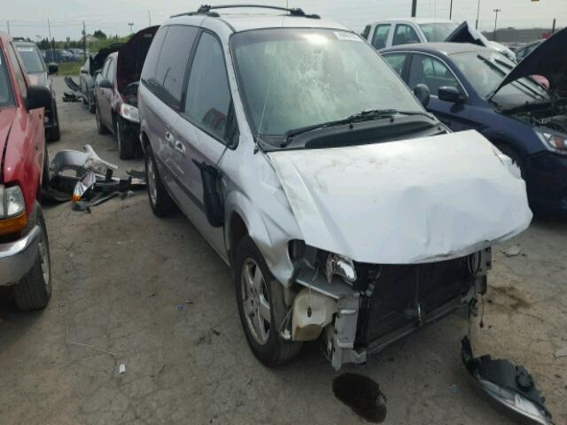 1D4GP45R16B501455 - 2006 DODGE CARAVAN SILVER photo 1