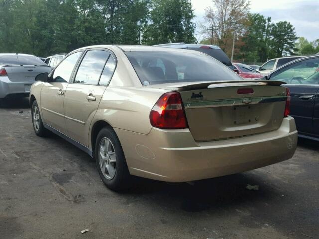 1G1ZT54805F304213 - 2005 CHEVROLET MALIBU LS თაფლისფერი ფოტო 3