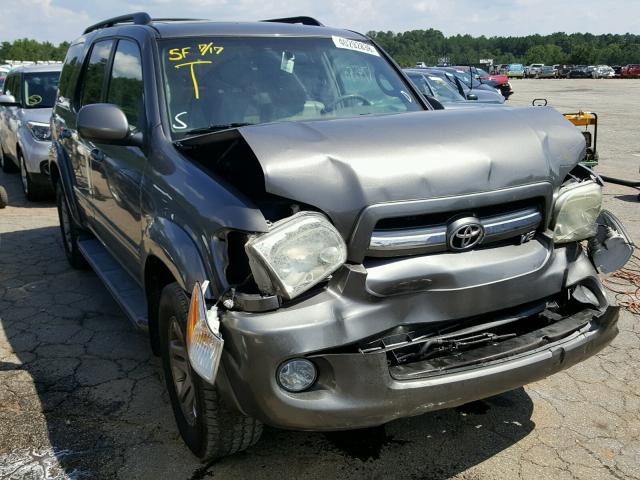 5TDZT38A56S279061 - 2006 TOYOTA SEQUOIA LI GRAY photo 1