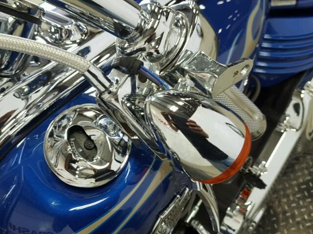 1HD1JK514AB015605 - 2010 HARLEY-DAVIDSON FXCWC BLUE photo 10