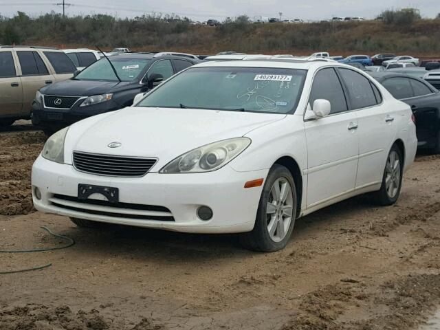 JTHBA30G465151079 - 2006 LEXUS ES WHITE photo 2