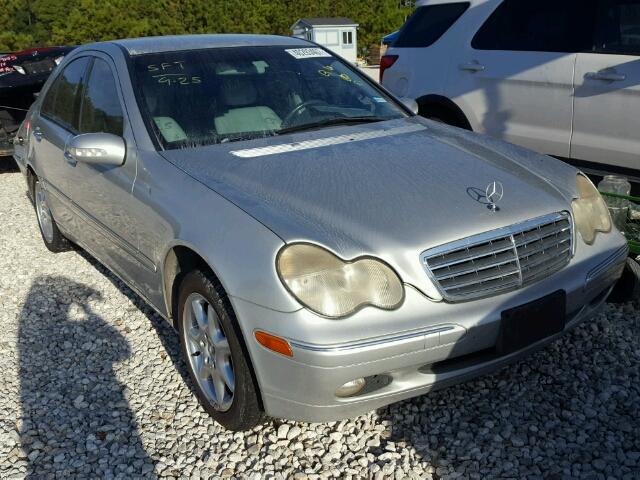 WDBRF64J51F084602 - 2001 MERCEDES-BENZ C SILVER photo 1