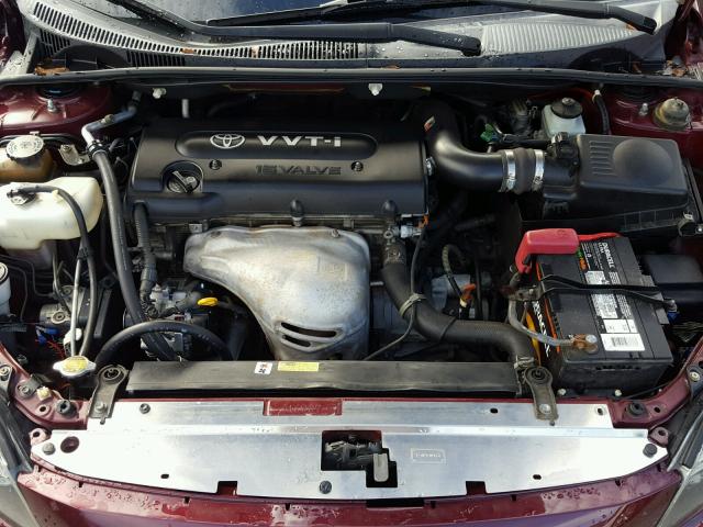 JTKDE177160088327 - 2006 TOYOTA SCION TC 栗色 照片 7