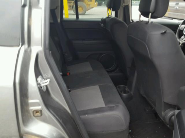 1C4NJCBA7CD601025 - 2012 JEEP COMPASS SP GRAY photo 6