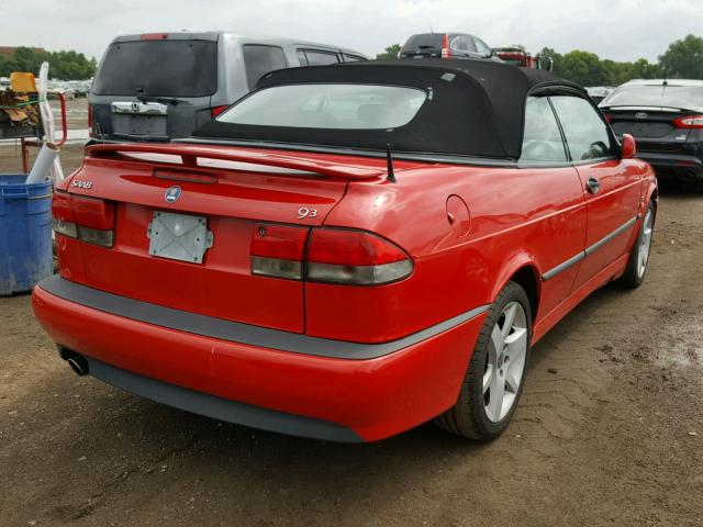 YS3DF75KX37003480 - 2003 SAAB 9-3 SE RED photo 4