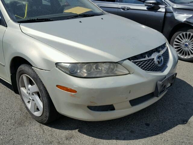 1YVFP80C545N78659 - 2004 MAZDA 6 I GOLD photo 9