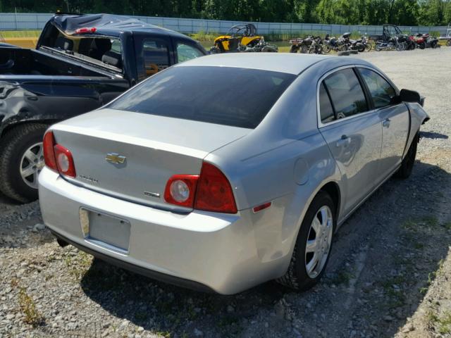 1G1ZC5E04AF184645 - 2010 CHEVROLET MALIBU 1LT 银色 照片 4