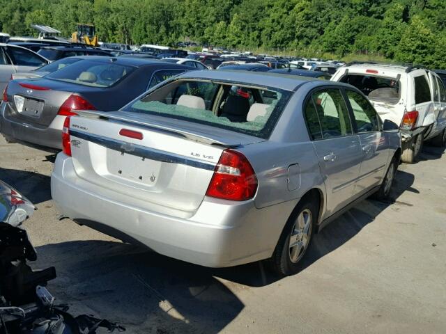 1G1ZT54855F150551 - 2005 CHEVROLET MALIBU LS 银色 照片 4