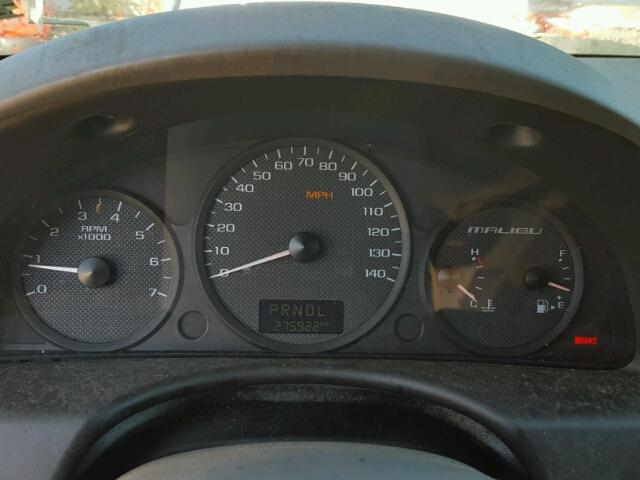 1G1ZT54855F150551 - 2005 CHEVROLET MALIBU LS 银色 照片 8