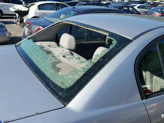 1G1ZT54855F150551 - 2005 CHEVROLET MALIBU LS 银色 照片 9