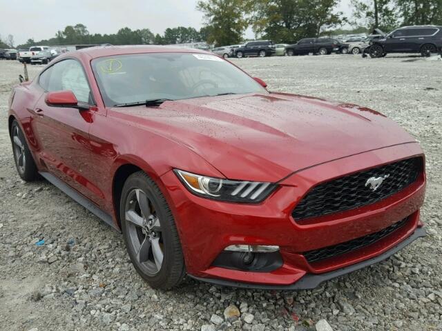 1FA6P8TH1H5332278 - 2017 FORD MUSTANG MAROON photo 1