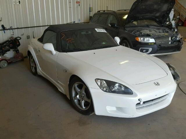 JHMAP11403T800225 - 2003 HONDA S2000 WHITE photo 1