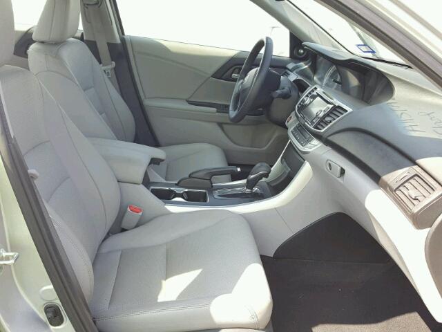 1HGCR2F84DA207567 - 2013 HONDA ACCORD EXL GRAY photo 5