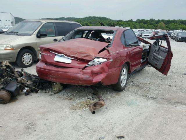 1FAFP55273G158060 - 2003 FORD TAURUS SES RED photo 4