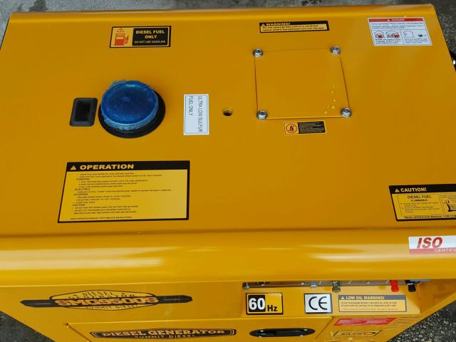D180100065 - 2018 OTHER GENERATOR YELLOW photo 6