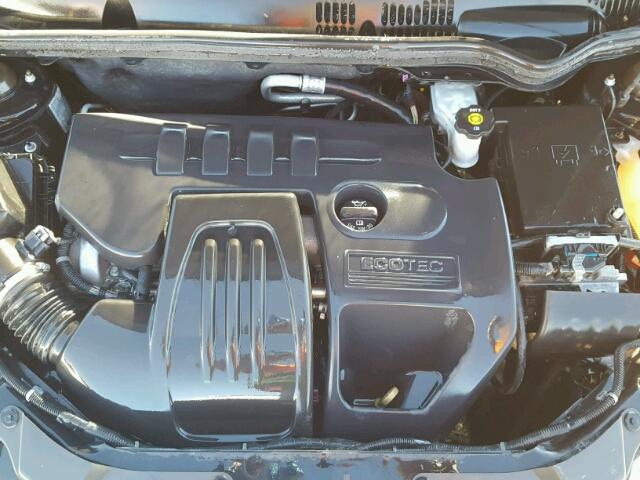 1G1AS18H197150646 - 2009 CHEVROLET COBALT BLACK photo 7