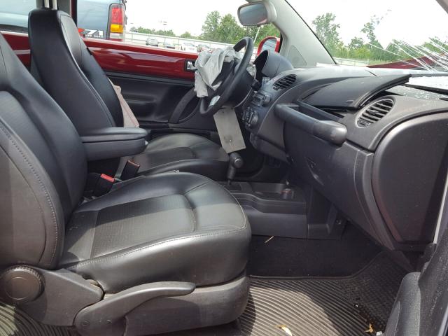 3VWRW31C47M518102 - 2007 VOLKSWAGEN NEW BEETLE წითელი ფოტო 5