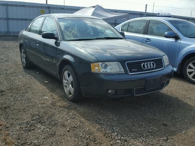 WAULD64B62N109629 - 2002 AUDI A6 2.7T QU GREEN photo 1