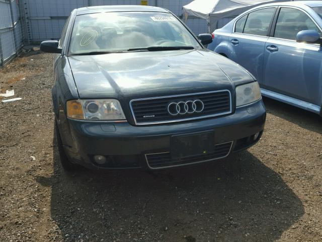 WAULD64B62N109629 - 2002 AUDI A6 2.7T QU GREEN photo 9