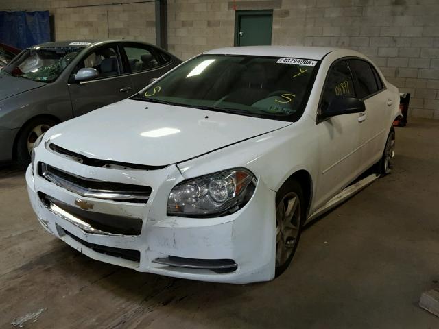 1G1ZA5EU3CF182803 - 2012 CHEVROLET MALIBU LS თეთრი ფოტო 2