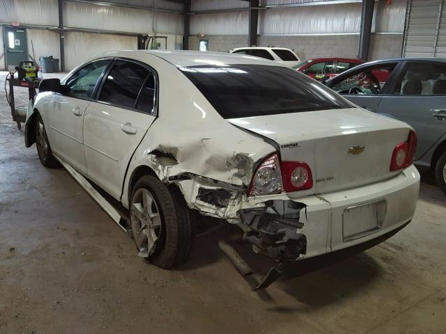 1G1ZA5EU3CF182803 - 2012 CHEVROLET MALIBU LS თეთრი ფოტო 3