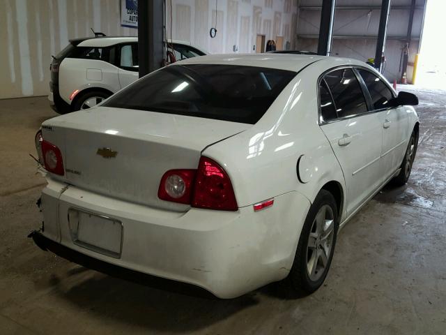 1G1ZA5EU3CF182803 - 2012 CHEVROLET MALIBU LS თეთრი ფოტო 4