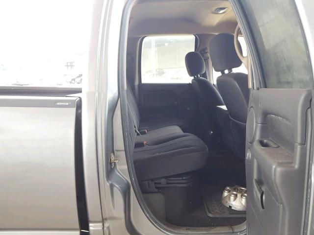 3D7KS28CX5G836565 - 2005 DODGE RAM 2500 S GRAY photo 6