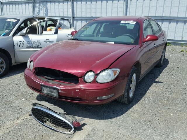 2G4WF582061132258 - 2006 BUICK ALLURE CX RED photo 2