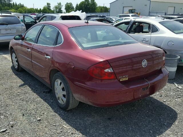 2G4WF582061132258 - 2006 BUICK ALLURE CX RED photo 3