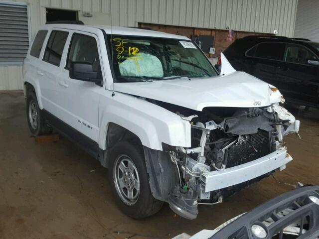 1C4NJPBA9CD673044 - 2012 JEEP PATRIOT WHITE photo 1