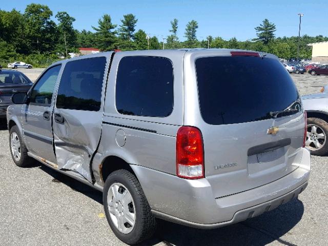 1GNDV13L26D226211 - 2006 CHEVROLET UPLANDER SILVER photo 3